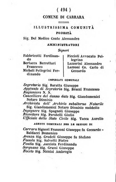 Almanacco di corte