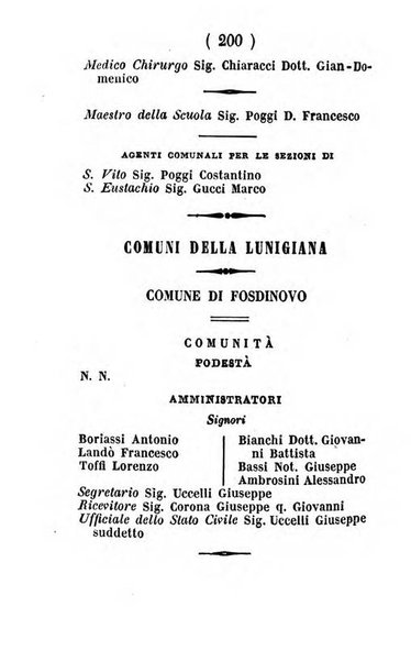 Almanacco di corte