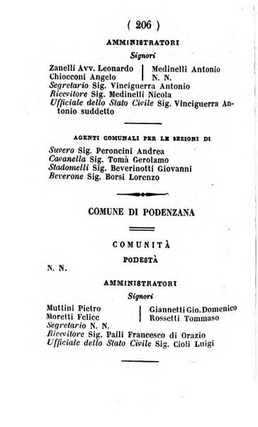 Almanacco di corte