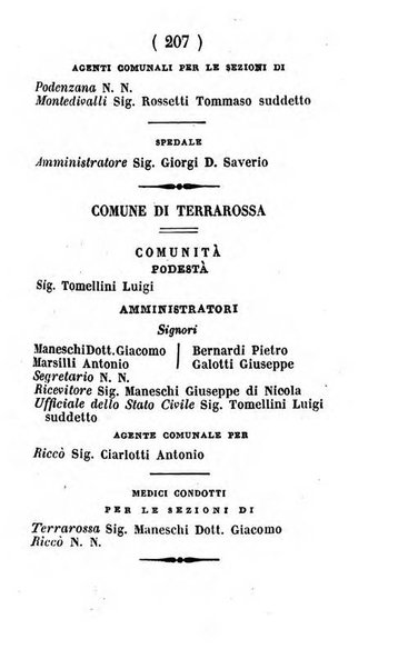 Almanacco di corte