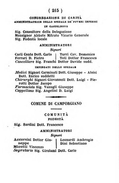 Almanacco di corte