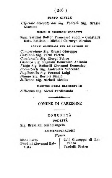 Almanacco di corte