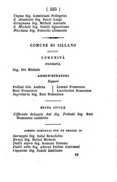 Almanacco di corte