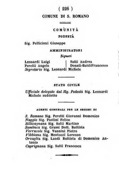 Almanacco di corte