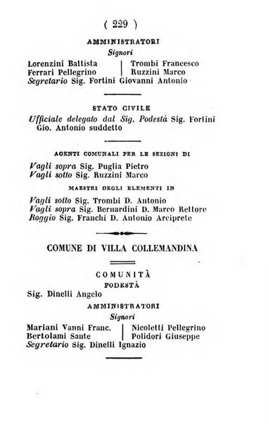 Almanacco di corte