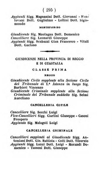 Almanacco di corte