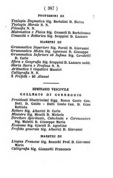 Almanacco di corte