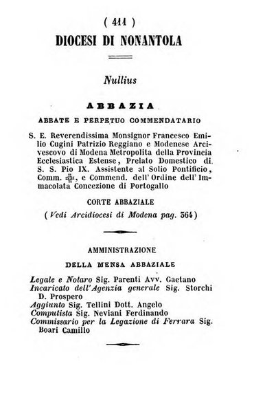 Almanacco di corte