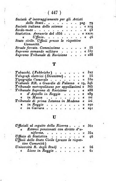 Almanacco di corte