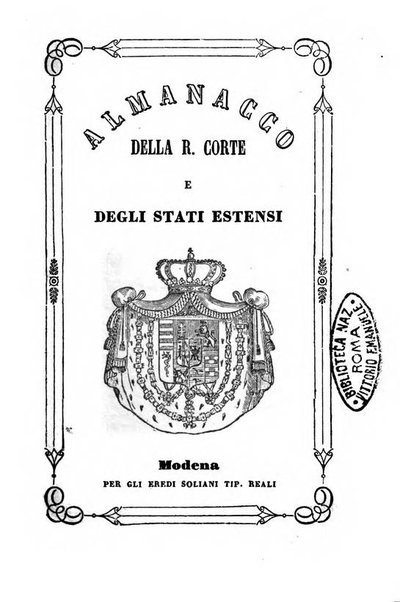 Almanacco di corte