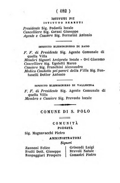 Almanacco di corte