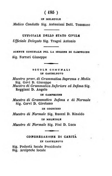 Almanacco di corte