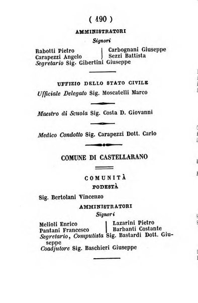 Almanacco di corte