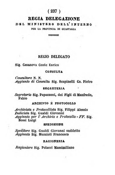 Almanacco di corte