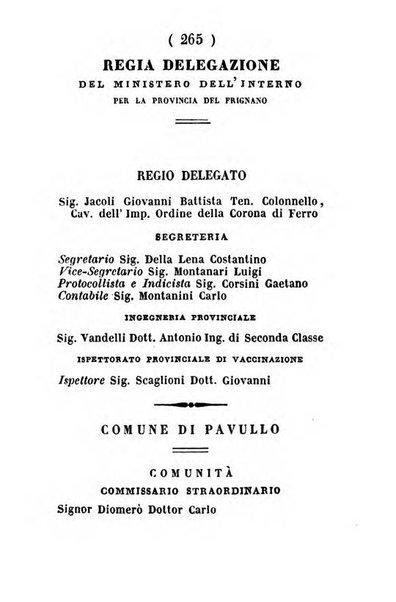 Almanacco di corte