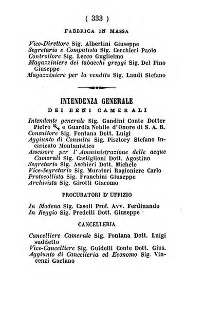 Almanacco di corte