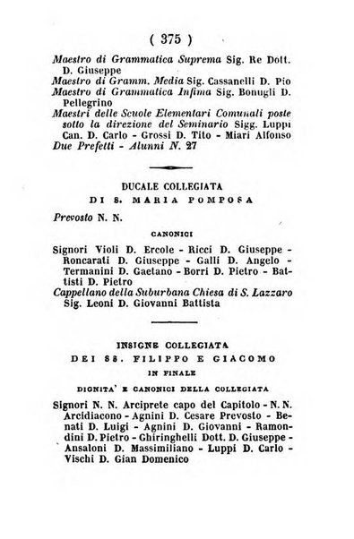 Almanacco di corte