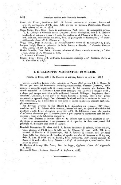 Manuale del Regno lombardo-veneto per l'anno ...