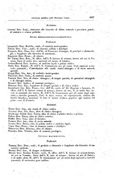 Manuale del Regno lombardo-veneto per l'anno ...