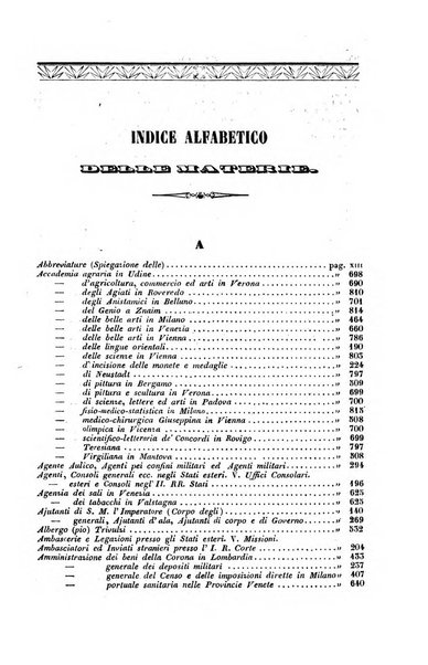 Manuale del Regno lombardo-veneto per l'anno ...