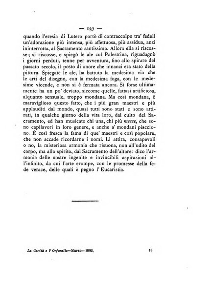 La carità e l'orfanello del venerabile P. Lodovico da Casoria