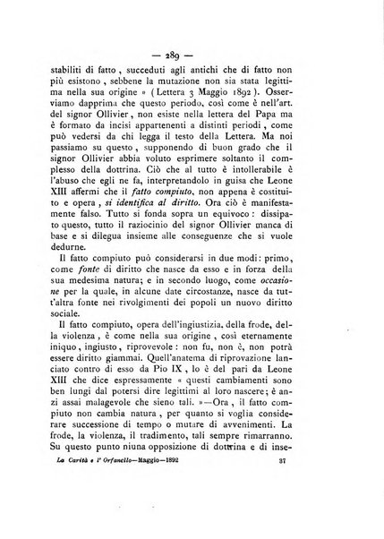 La carità e l'orfanello del venerabile P. Lodovico da Casoria