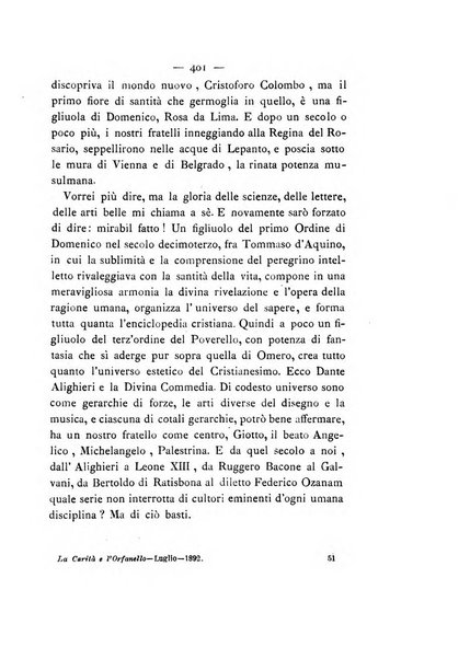 La carità e l'orfanello del venerabile P. Lodovico da Casoria