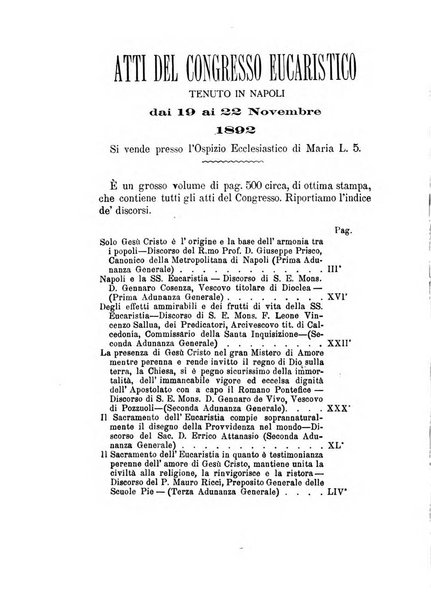 La carità e l'orfanello del venerabile P. Lodovico da Casoria