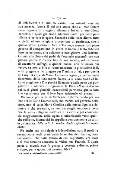 La carità e l'orfanello del venerabile P. Lodovico da Casoria