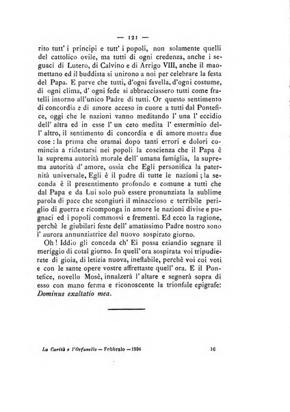 La carità e l'orfanello del venerabile P. Lodovico da Casoria