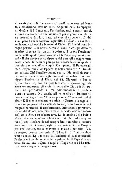 La carità e l'orfanello del venerabile P. Lodovico da Casoria