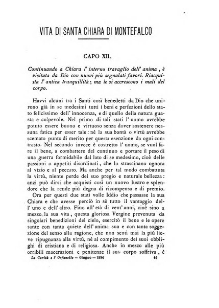 La carità e l'orfanello del venerabile P. Lodovico da Casoria