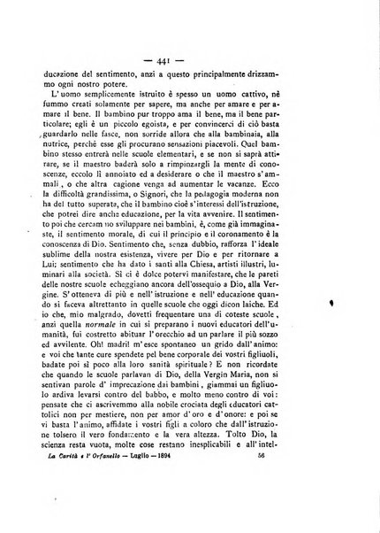 La carità e l'orfanello del venerabile P. Lodovico da Casoria