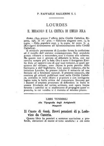 La carità e l'orfanello del venerabile P. Lodovico da Casoria