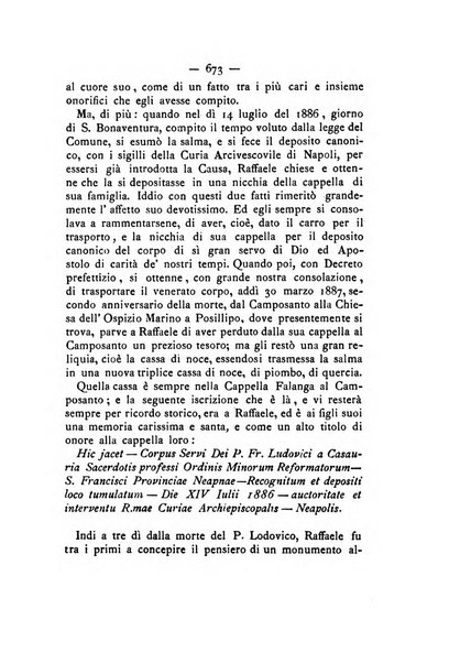 La carità e l'orfanello del venerabile P. Lodovico da Casoria