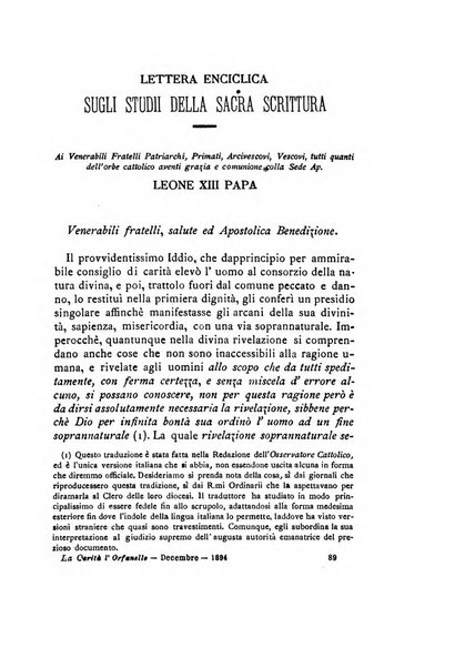 La carità e l'orfanello del venerabile P. Lodovico da Casoria