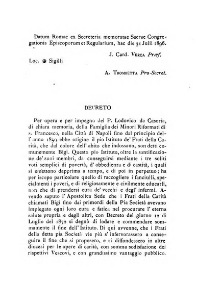 La carità e l'orfanello del venerabile P. Lodovico da Casoria