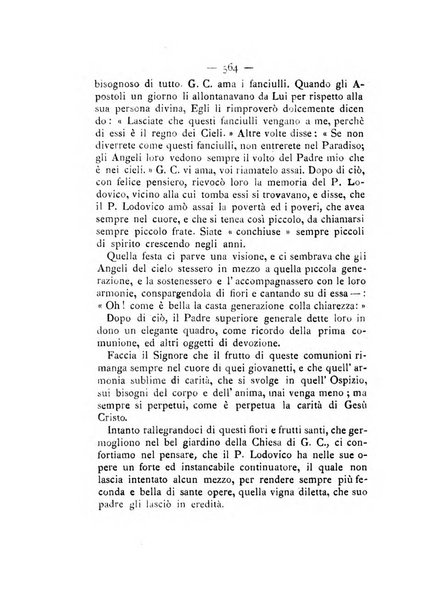 La carità e l'orfanello del venerabile P. Lodovico da Casoria