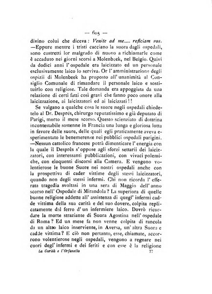 La carità e l'orfanello del venerabile P. Lodovico da Casoria