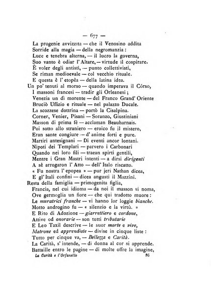 La carità e l'orfanello del venerabile P. Lodovico da Casoria