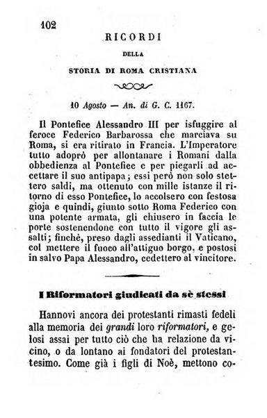 Il vero amico almanacco romano