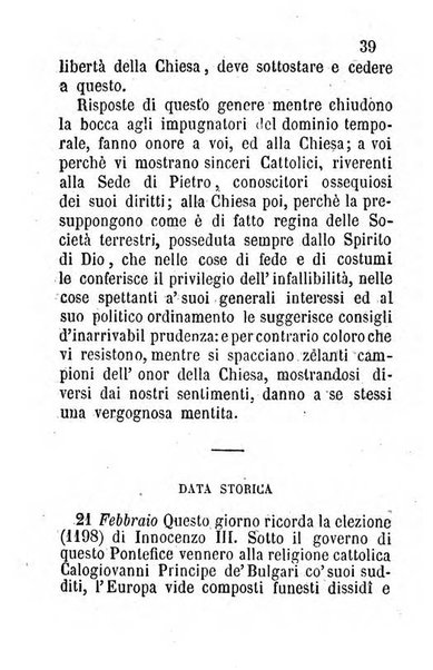 Il vero amico almanacco romano