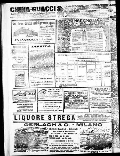 L'unione sarda : giornale settimanale, politico, amministrativo, letterario