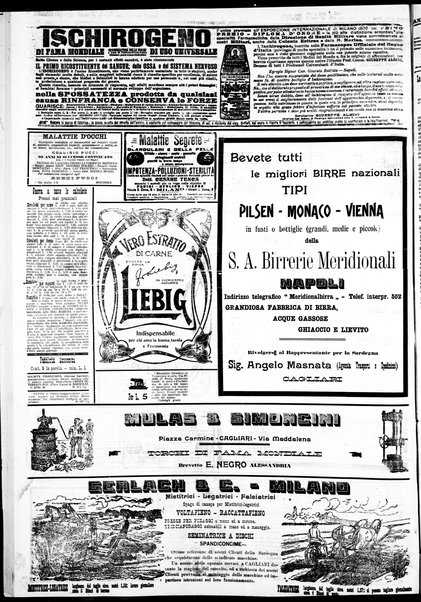 L'unione sarda : giornale settimanale, politico, amministrativo, letterario