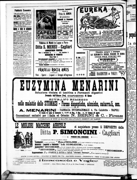 L'unione sarda : giornale settimanale, politico, amministrativo, letterario