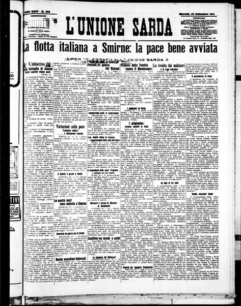 L'unione sarda : giornale settimanale, politico, amministrativo, letterario