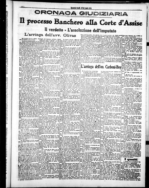 L'unione sarda : giornale settimanale, politico, amministrativo, letterario