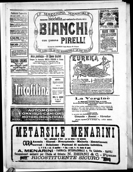 L'unione sarda : giornale settimanale, politico, amministrativo, letterario