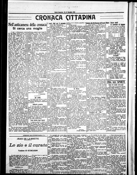 L'unione sarda : giornale settimanale, politico, amministrativo, letterario