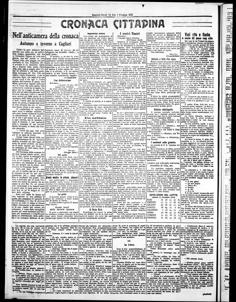 L'unione sarda : giornale settimanale, politico, amministrativo, letterario